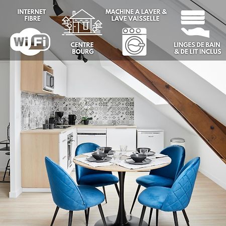 Apartamento Le Grand Bleu - Wifi Fibre/Linge/Acces Cour Vallons-de-l'Erdre Exterior foto